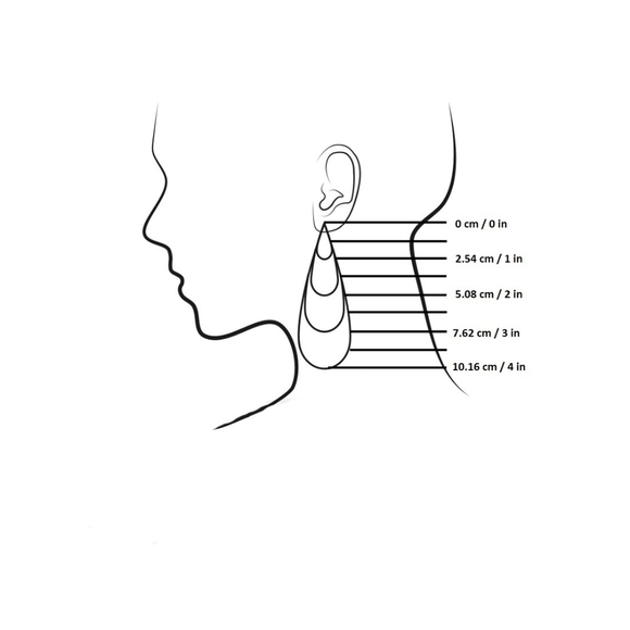 Handmade Fuchsia Pink Tribal Seed Bead Fringe Earrings - Picture 5 of 5